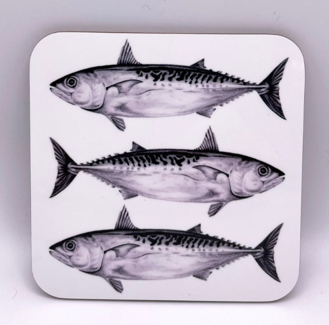 Trio of Mackerel Coaster