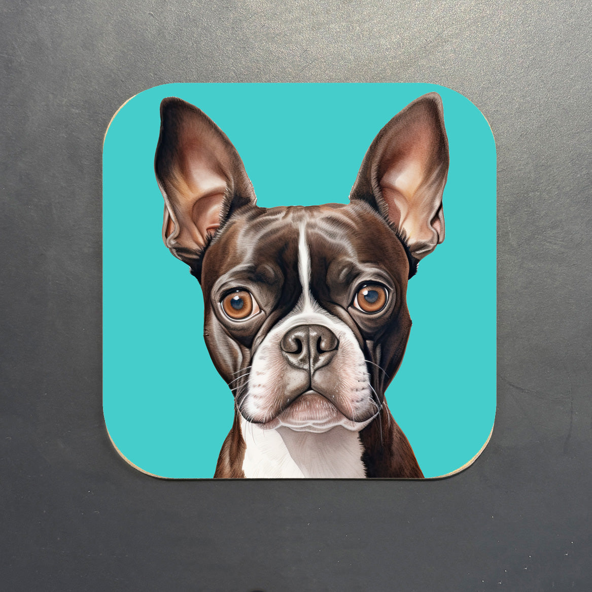 Boston Terrier Coaster