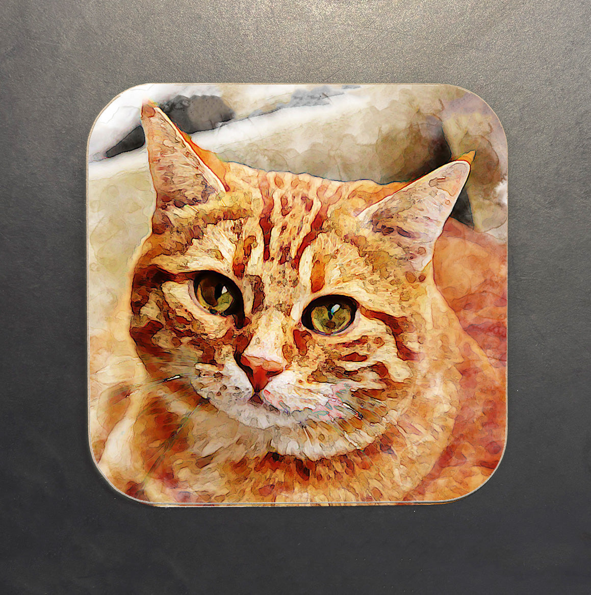 Ginger Cat Coaster