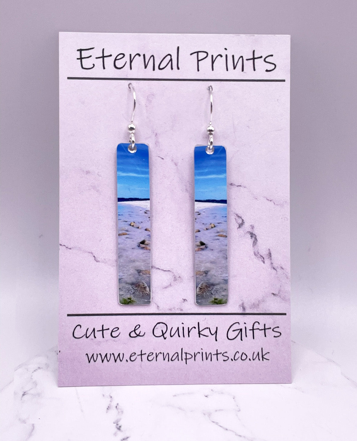Beach Scene Earrings