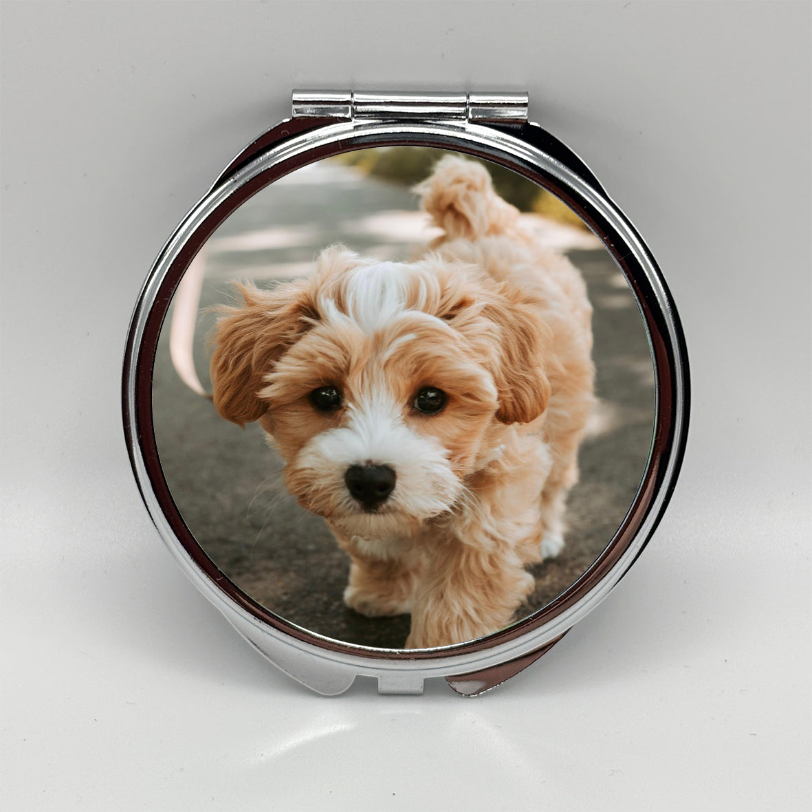 Round Custom Compact Mirror