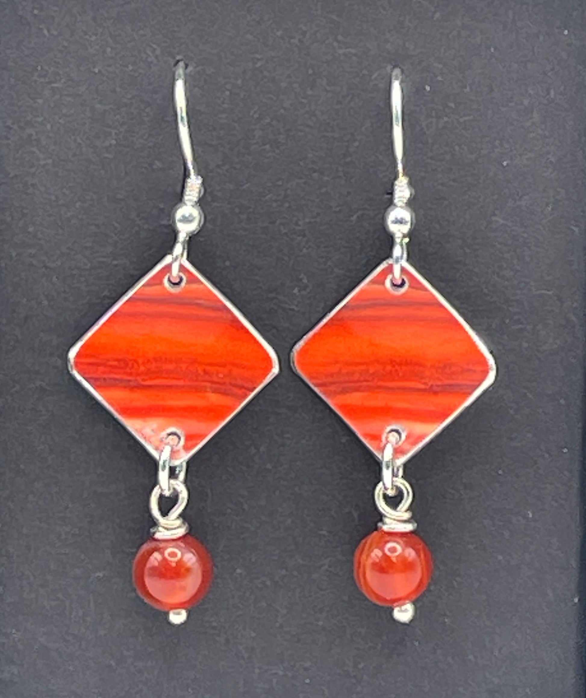 Beach Earrings - Seaside Jewellery - Coastal - Beach earrings - Abstract Earrings - Drop Earrings - Funky Earrings - Vibrant Earrings