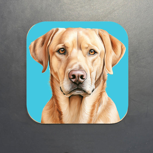 Golden Labrador Coaster