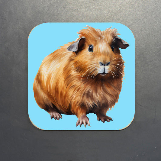 Tan Guinea Pig Coaster