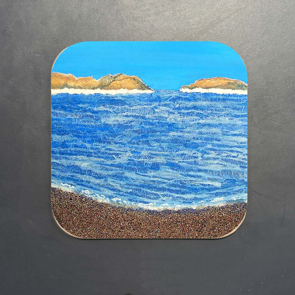 Beach Collage Coaster