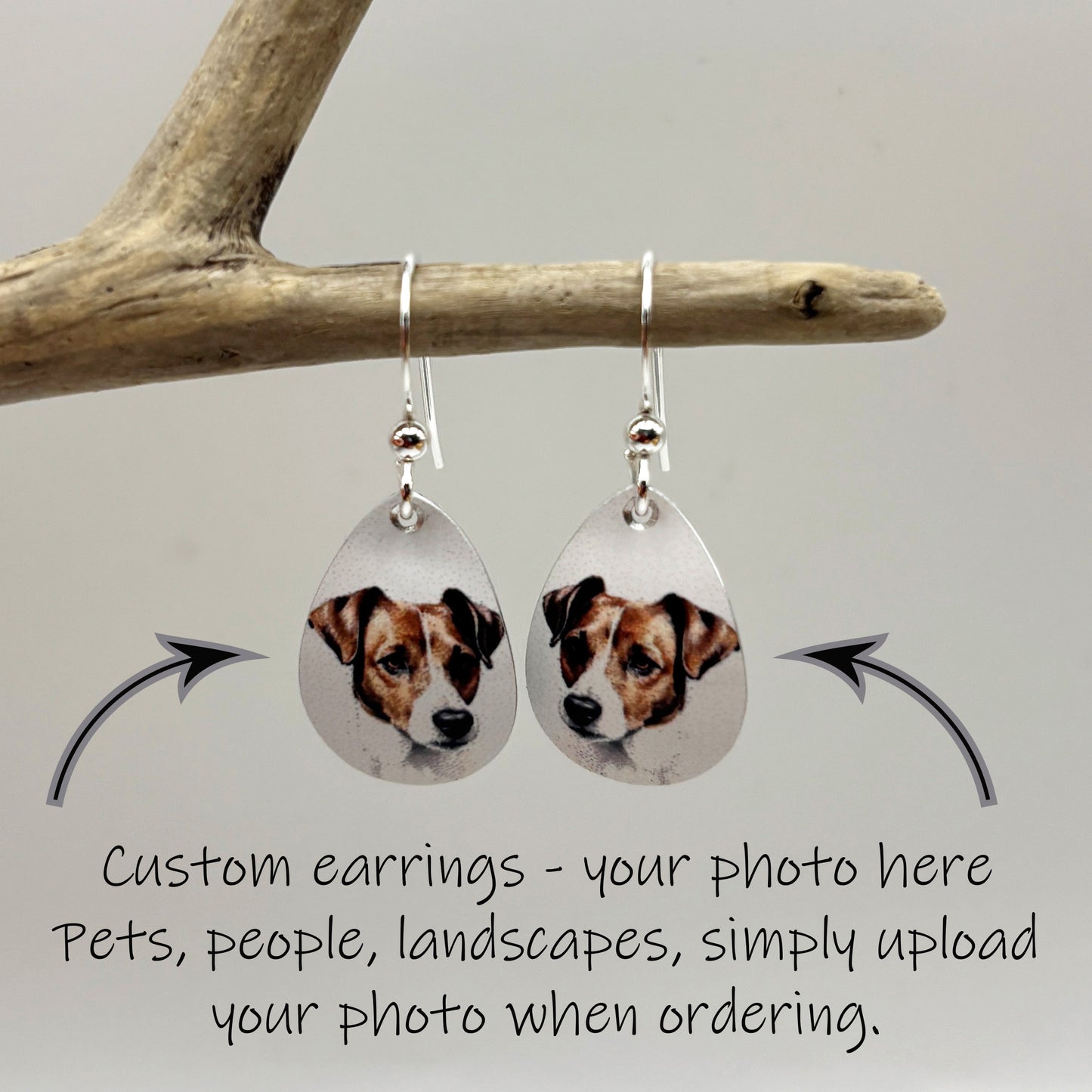 Custom Teardrop Earrings