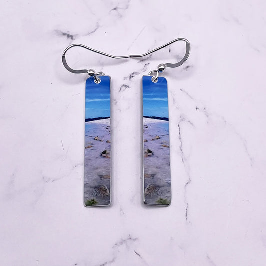 Beach Scene Earrings