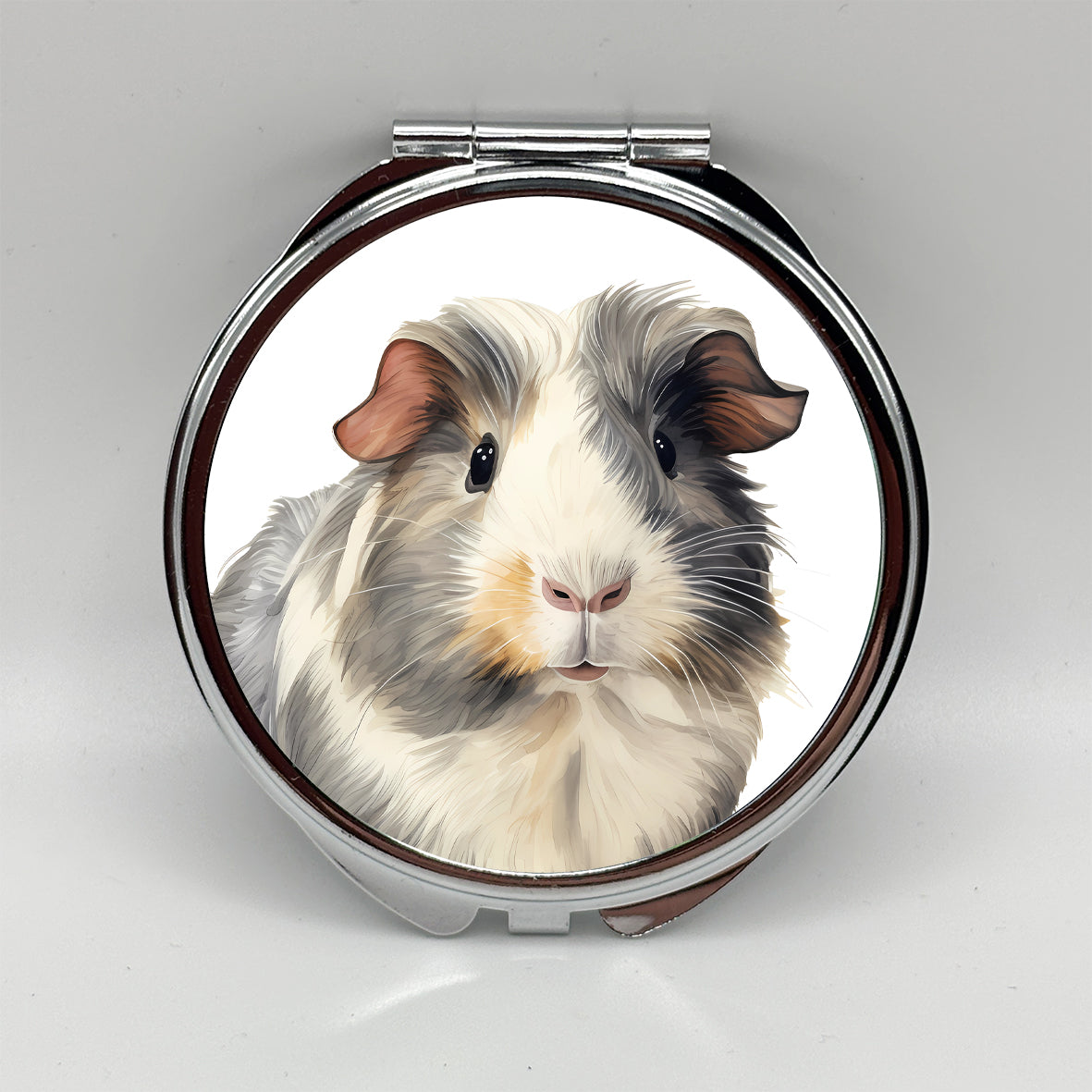 Round Guinea Pig Mirror