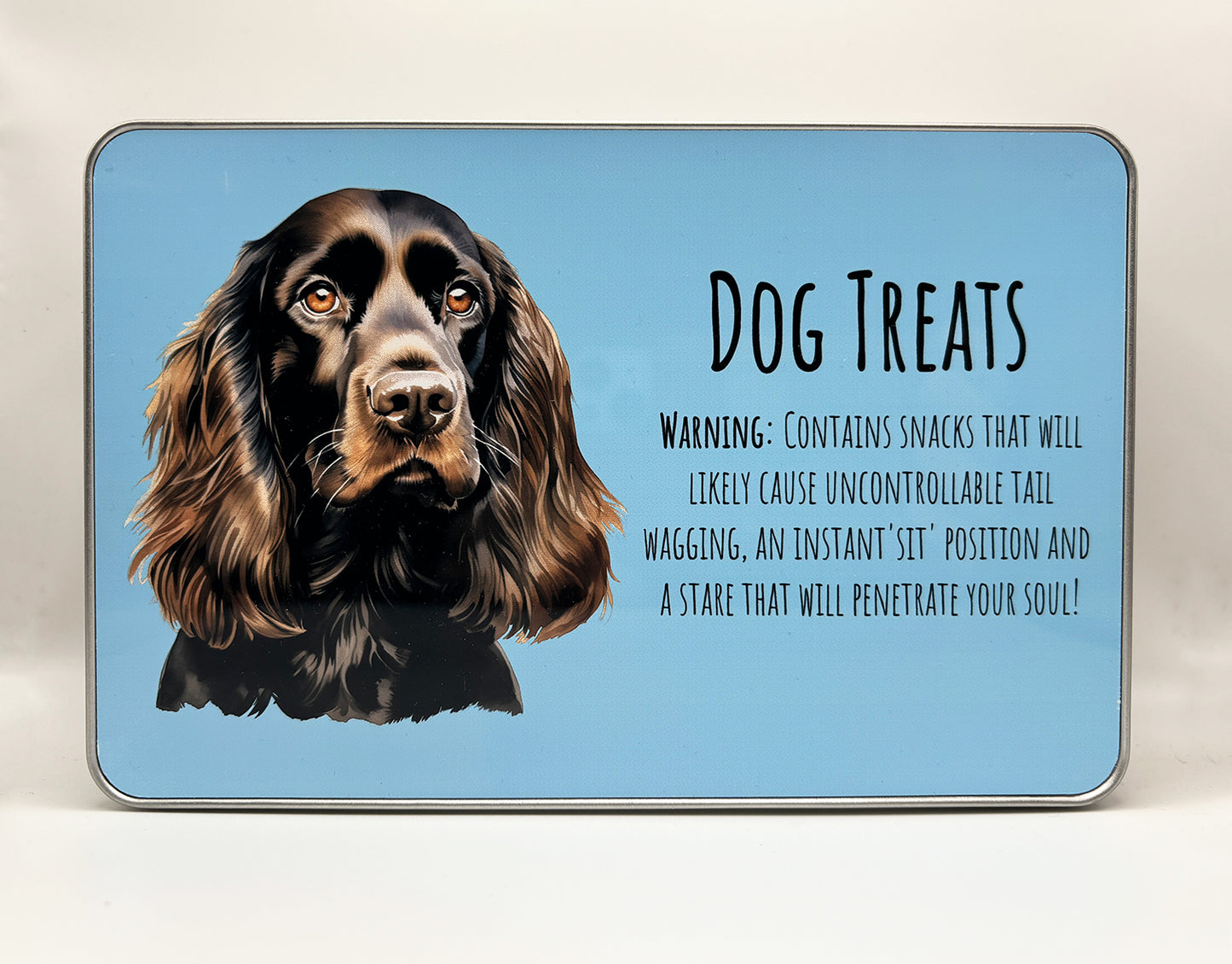 Cocker Spaniel Treat Tin
