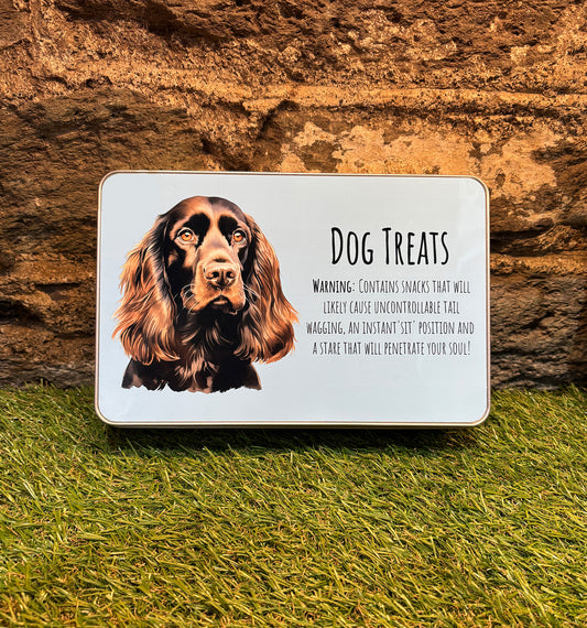 Cocker Spaniel Treat Tin
