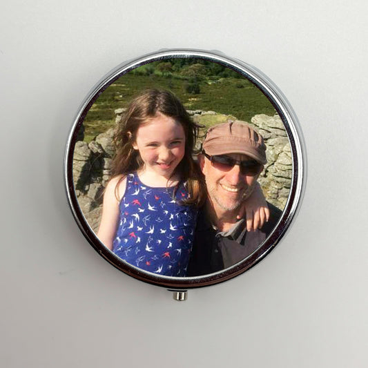 Round Custom Pill Box